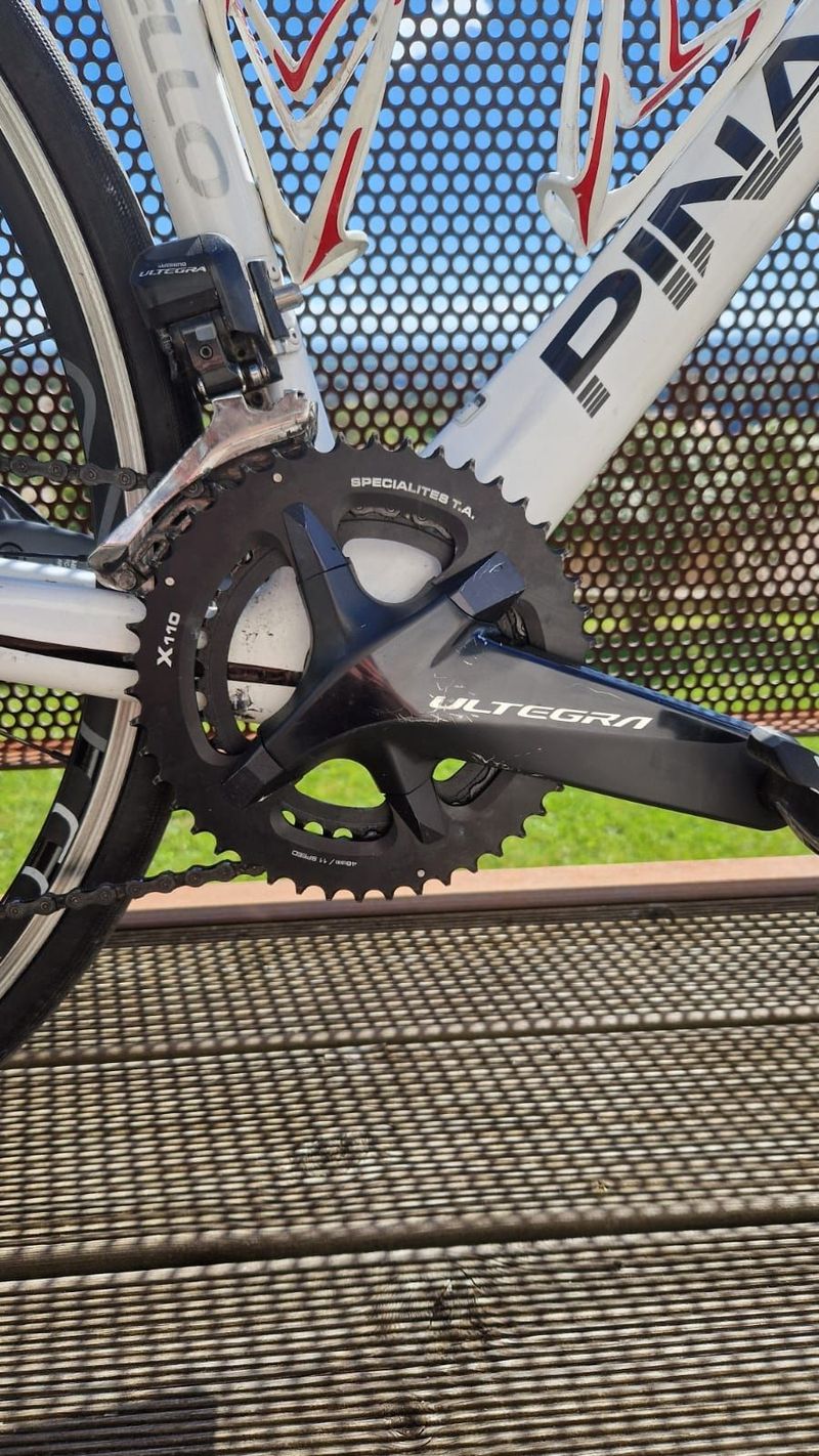 Used Pinarello Custom Shimano Ultegra Di2 2019 Road & Gravel, White — image 3 of 7