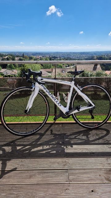 Used Pinarello Custom Shimano Ultegra Di2 2019 Road & Gravel, White — image 2 of 7