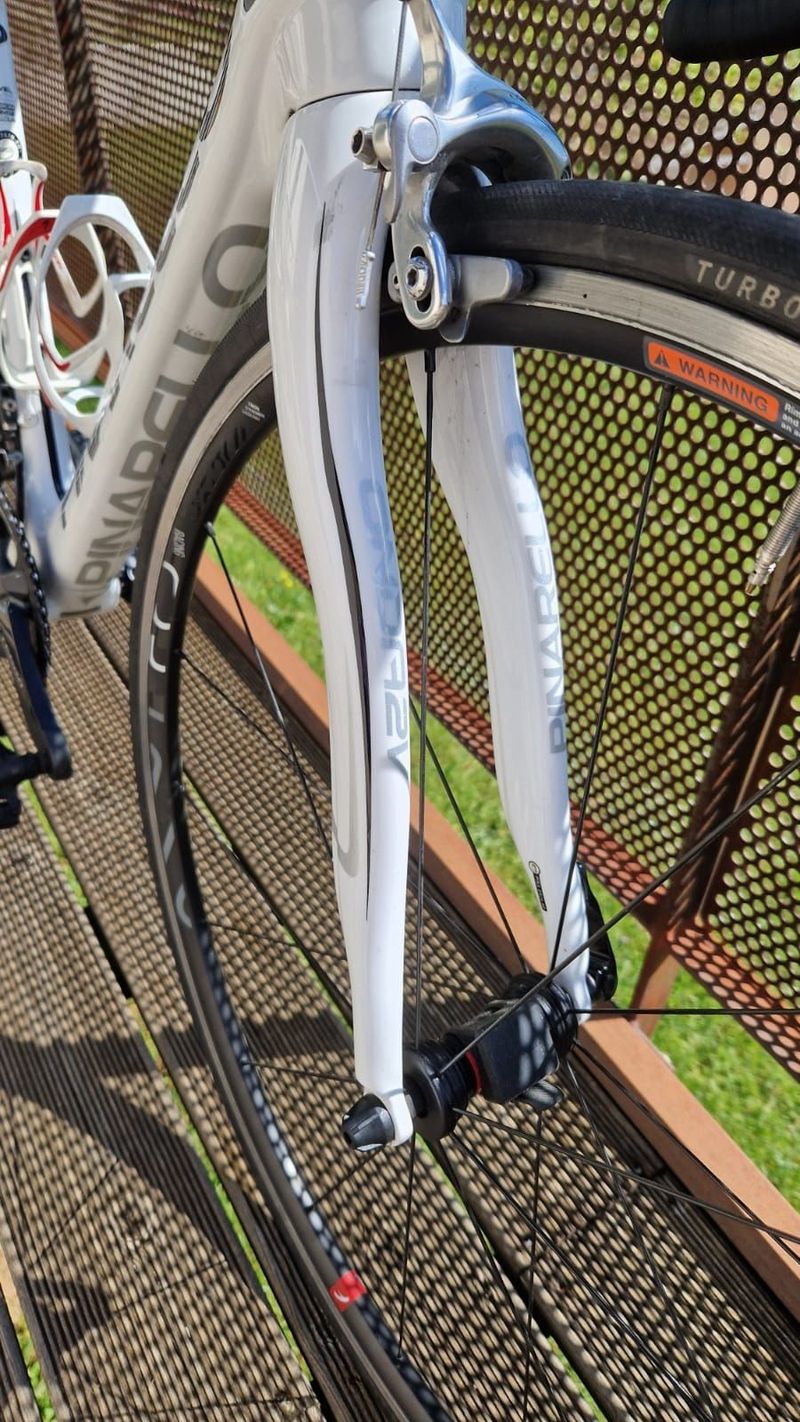 Used Pinarello Custom Shimano Ultegra Di2 2019 Road & Gravel, White — image 5 of 7