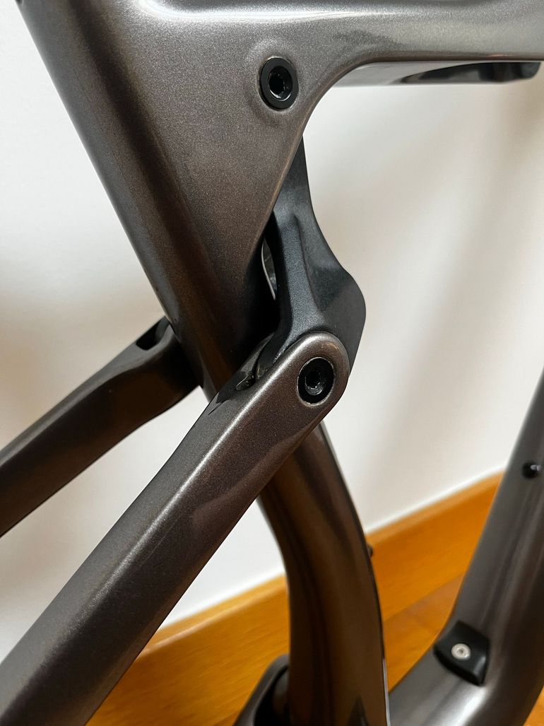 Used Orbea Oiz Frameset 2021 Mountainbike, Black — image 7 of 27
