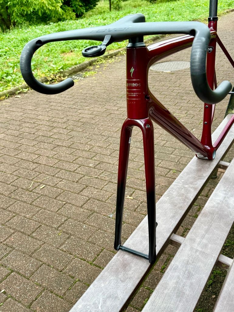 Used Specialized S-Works Aethos Frameset - FACT 12r Carbon 2023 Frameset 2023 Road & Gravel, Red — image 4 of 20