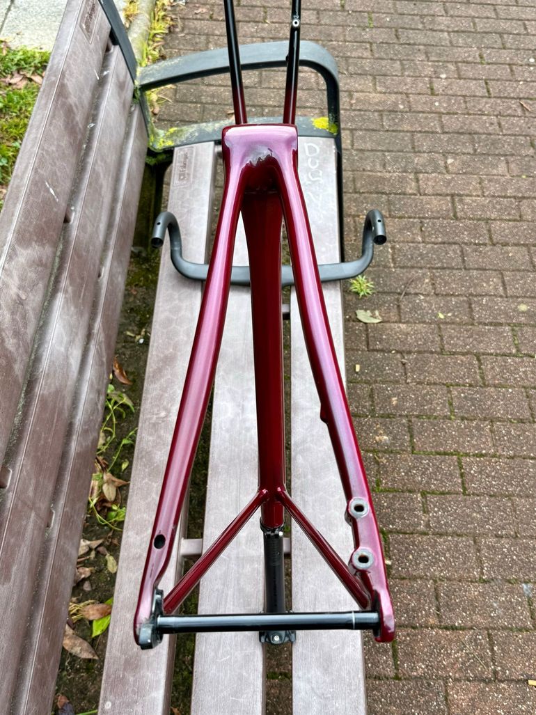 Used Specialized S-Works Aethos Frameset - FACT 12r Carbon 2023 Frameset 2023 Road & Gravel, Red — image 10 of 20