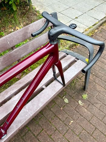 Used Specialized S-Works Aethos Frameset - FACT 12r Carbon 2023 Frameset 2023 Road & Gravel, Red — image 7 of 20