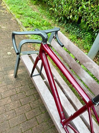 Used Specialized S-Works Aethos Frameset - FACT 12r Carbon 2023 Frameset 2023 Road & Gravel, Red — image 9 of 20