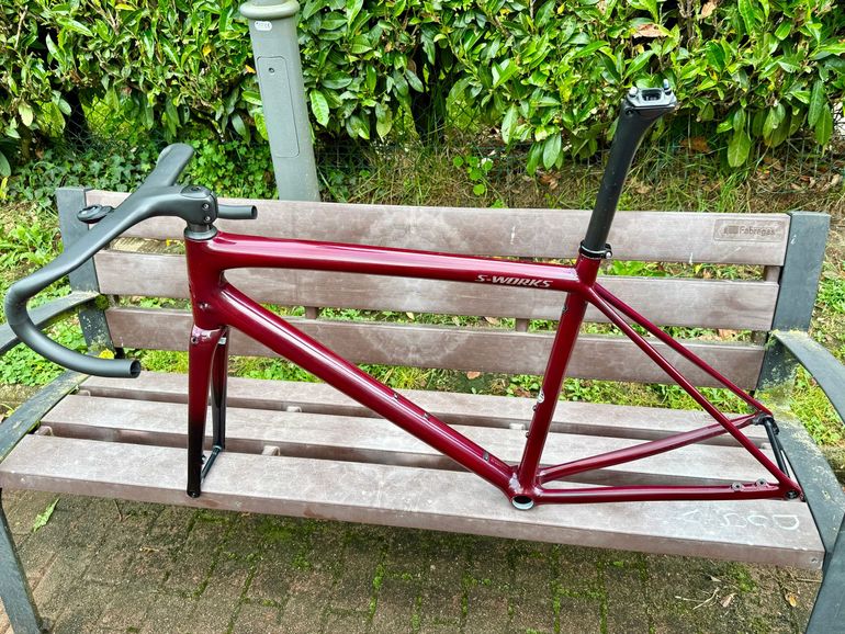Used Specialized S-Works Aethos Frameset - FACT 12r Carbon 2023 Frameset 2023 Road & Gravel, Red — image 2 of 20