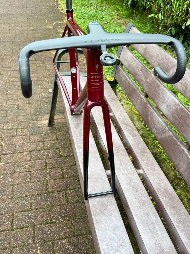 Used Specialized S-Works Aethos Frameset - FACT 12r Carbon 2023 Frameset 2023 Road & Gravel, Red — image 3 of 20