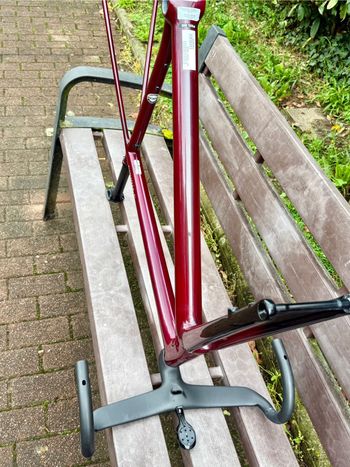 Used Specialized S-Works Aethos Frameset - FACT 12r Carbon 2023 Frameset 2023 Road & Gravel, Red — image 12 of 20