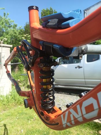 Used Knolly Delirium Dawn Patrol 2019 Frameset 2019 Mountainbike, Orange, 27.5 — image 8 of 10