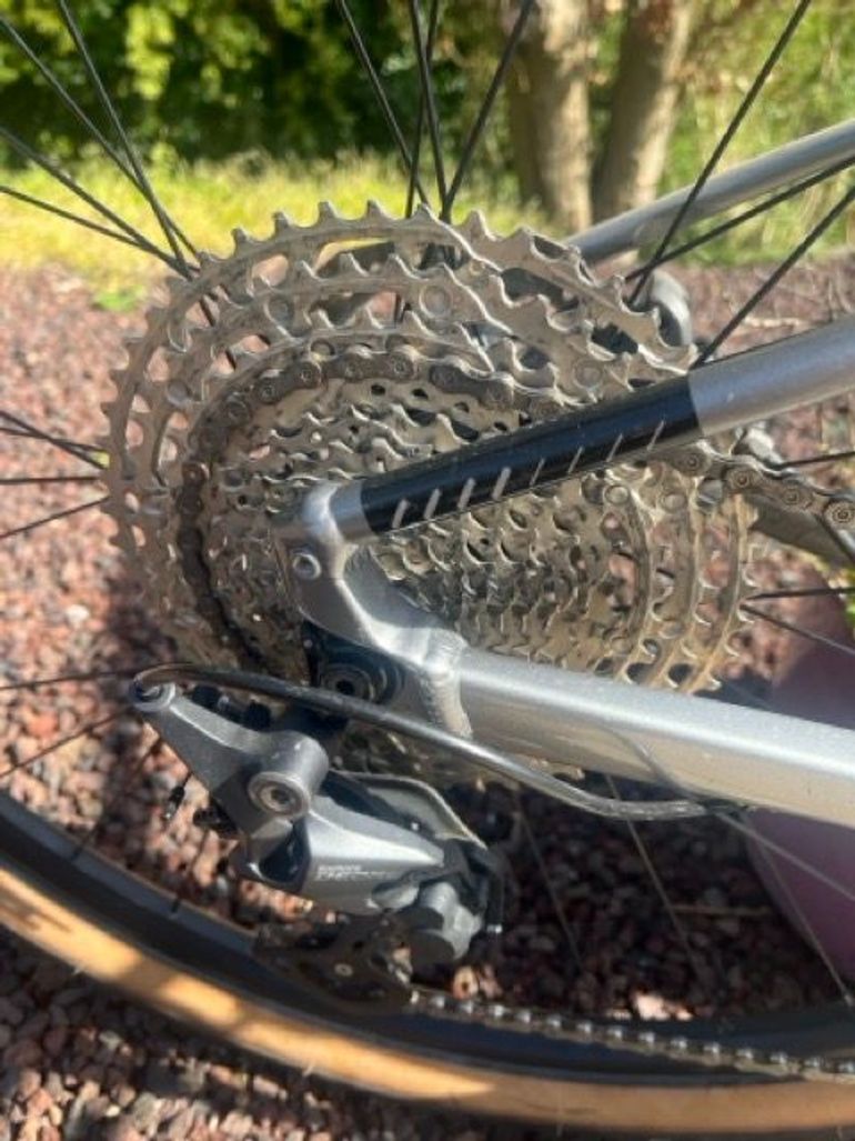 Used Cannondale Trail Shimano Deore 2024 Mountainbike, Black — image 10 of 11