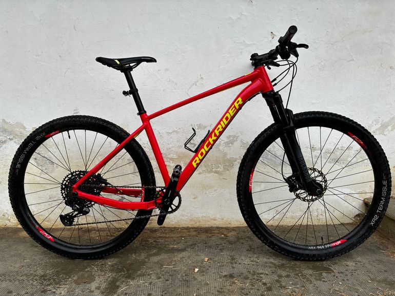 Used ROCKRIDER 29" Hardtail Mountain Bike XC 120 Sram NX Eagle 2021 2021 Mountainbike, Red, 29 — image 1 of 4