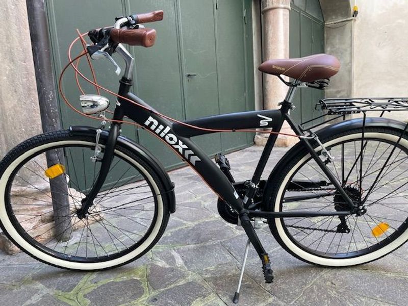 Nilox Bike Urban, Bicicletta Uomo E Donna Con Telaio In Acciaio, Cambio Shimano E Freni V-Brake 2024 Urban & Touring d'occasion