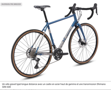 Used Breezer Inversion Pro 2024 2024 Road & Gravel, Blue — image 3 of 3