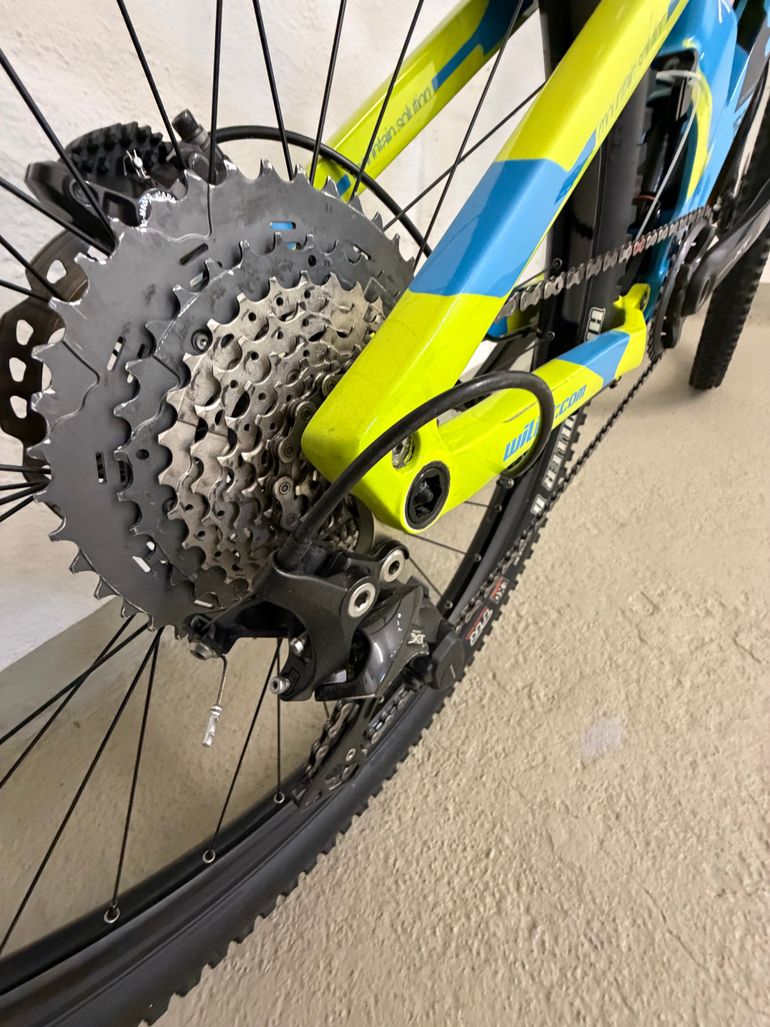 Used Wilier MTB 901 TRB XT 2018 Mountainbike, Blau — image 10 of 13