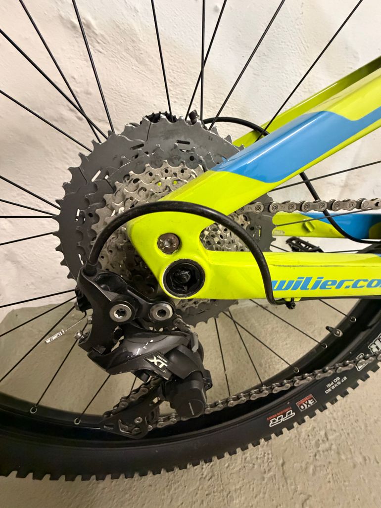 Used Wilier MTB 901 TRB XT 2018 Mountainbike, Blau — image 9 of 13