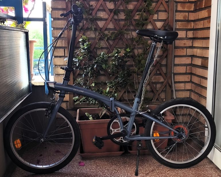 Used OXYLANE Oxylane 120 Steel 2024 Urban, Light Gray — image 2 of 5