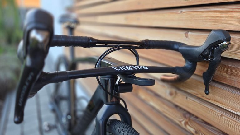 Used Canyon Grail CF SL 8.0 2019 2019 Road & Gravel, Schwarz — image 8 of 15