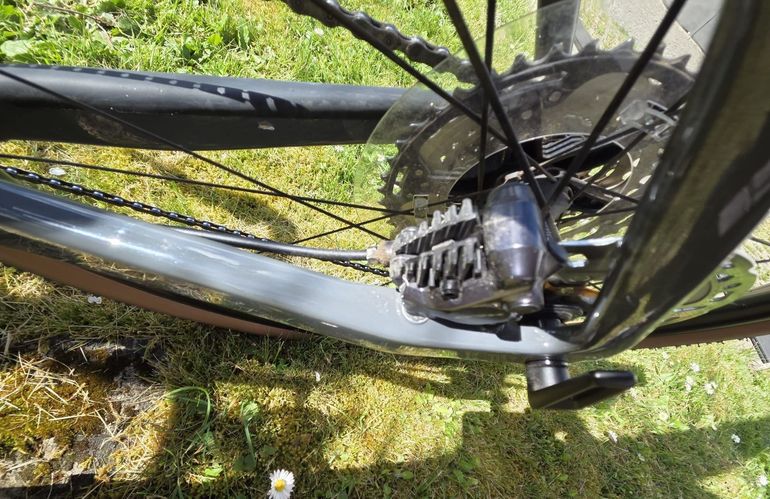Used Canyon Grizl CF SL 8 Trail 2024 2024 Road & Gravel, Hellgrau — image 5 of 11
