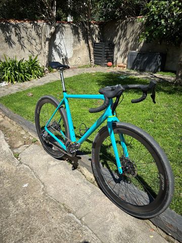 Gebrauchtes Open WI.DE SRAM Rival eTap AXS 2022 Road & Gravel, Blau — Bild 2 von 6