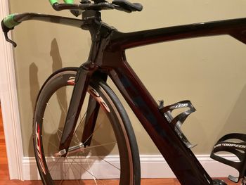 Used Trek 2014 Trek Concept 7 Project One Triathlon Bike 2014 Road & Gravel, Red — image 11 of 14