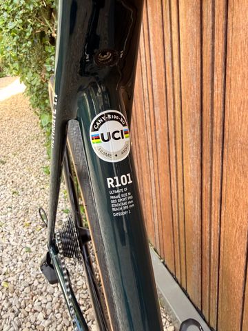 Used Canyon Ultimate CF 7 2026 2026 Road & Gravel, Green — image 11 of 12