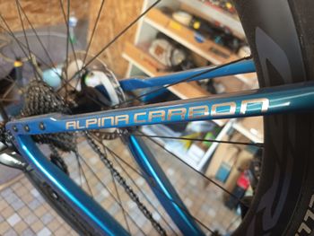 Used Gitane G-Wild Alpina Gracvel Carbon GRX Di2 2x12s 2024 Road & Gravel, Blue — image 3 of 10