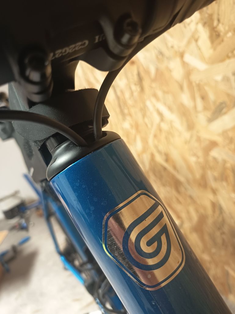 Used Gitane G-Wild Alpina Gracvel Carbon GRX Di2 2x12s 2024 Road & Gravel, Blue — image 8 of 10