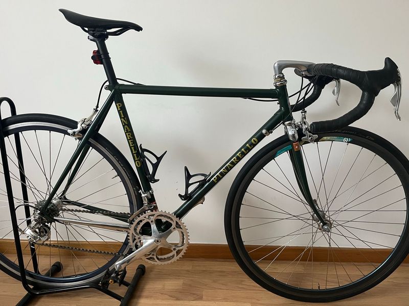 Gebrauchtes Pinarello stelvio Custom Campagnolo Chorus EPS 1999 Road & Gravel, Grün — Bild 2 von 3
