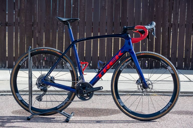 Used Trek Domane SL 6 Gen 3 2021 2021 Road & Gravel, Purple — image 1 of 15