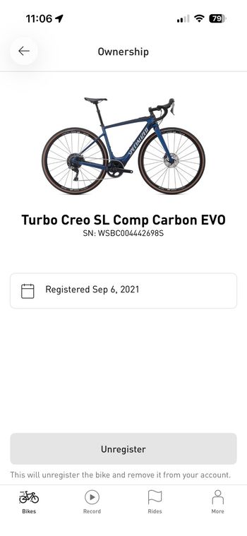 Used Specialized Turbo Creo SL Comp Carbon 2021 2021 Road & Gravel, Blue — image 11 of 24