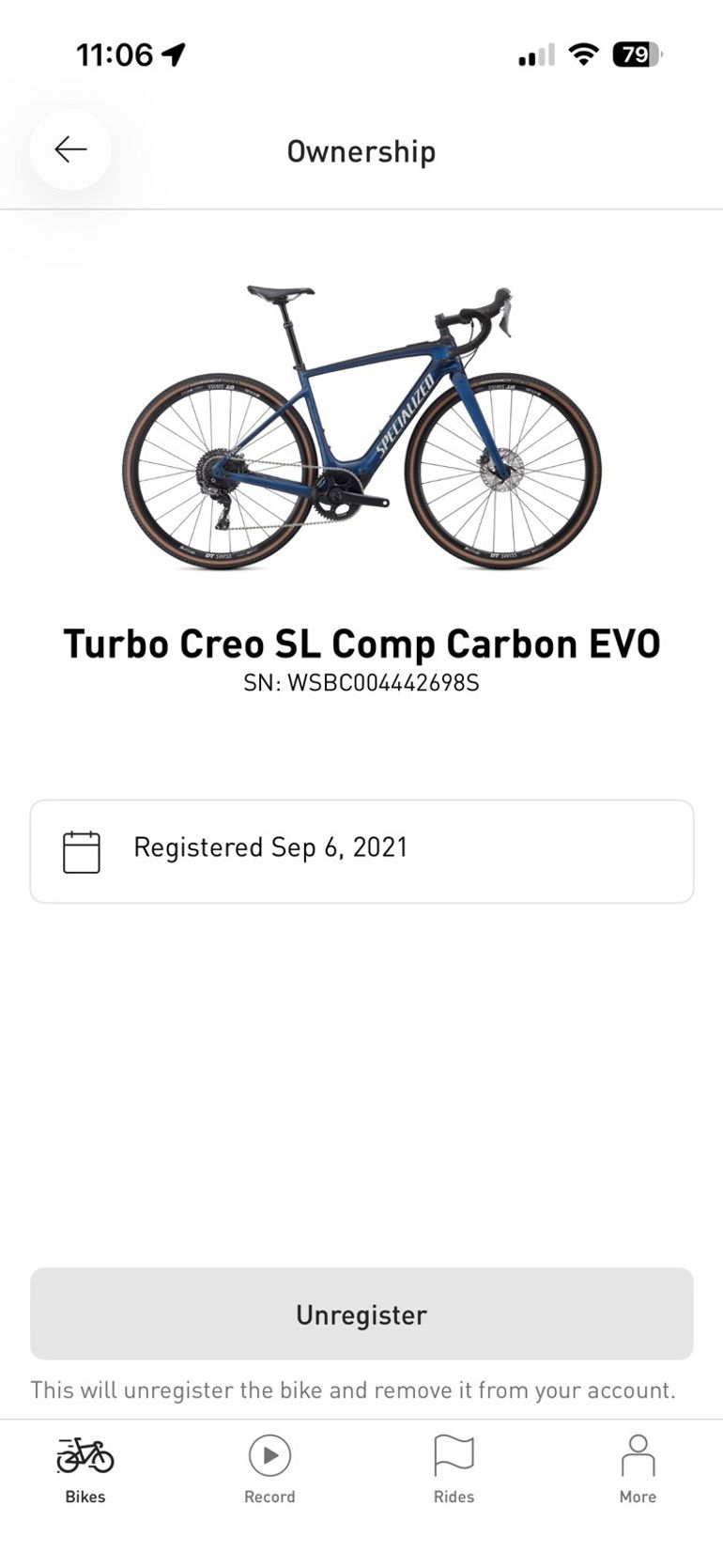 Used Specialized Turbo Creo SL Comp Carbon 2021 2021 Road & Gravel, Blue — image 11 of 24