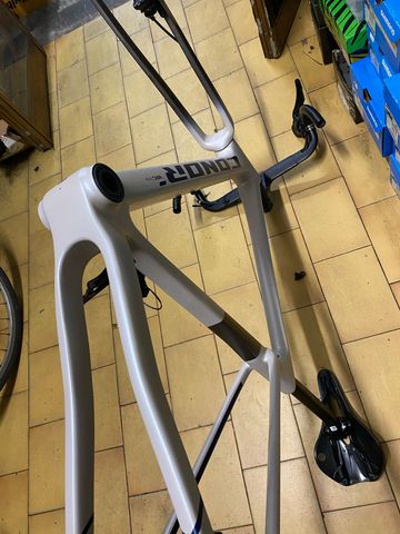 Gebrauchtes Conor Custom Frameset 2026 Road & Gravel, Weiß — Bild 4 von 13