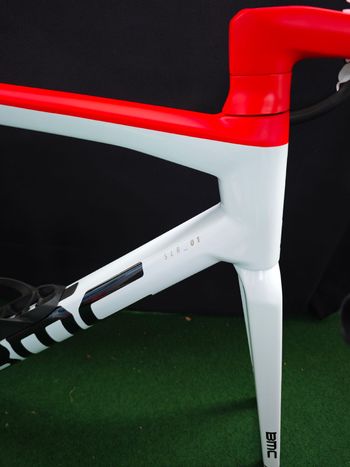 Used BMC Teammachine SLR 01 LTD 2023 Frameset 2023 Road & Gravel, White — image 2 of 9
