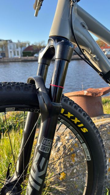 Used Canyon Stitched 720 2022 2022 Mountainbike, Light Gray, 26 — image 6 of 10