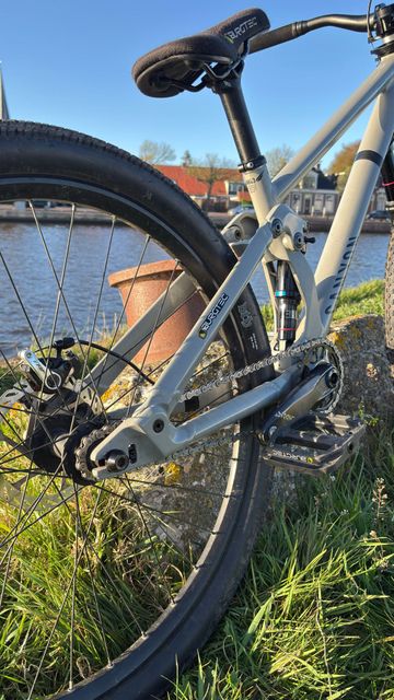 Used Canyon Stitched 720 2022 2022 Mountainbike, Light Gray, 26 — image 8 of 10