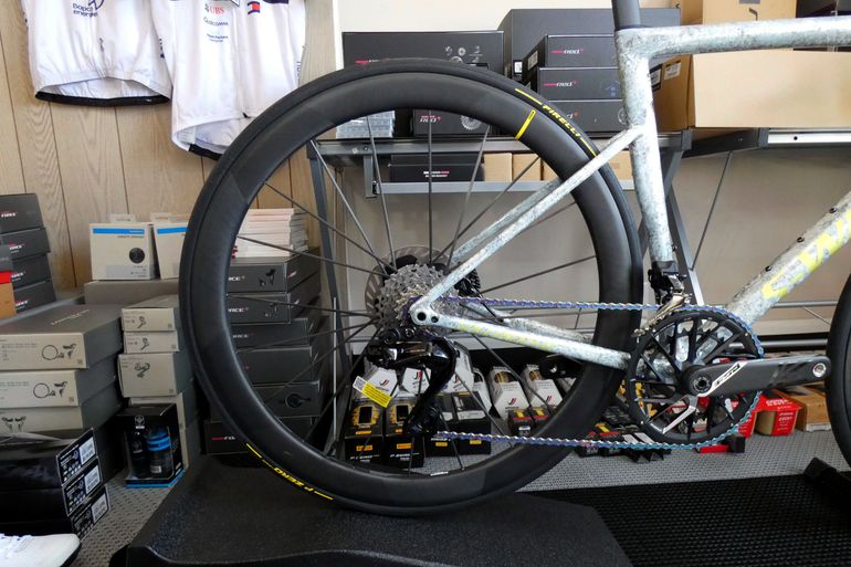 Used Specialized S-Works Tarmac SL8 - Shimano Dura-Ace Di2 2025 2025 Road & Gravel, Light Gray — image 5 of 28