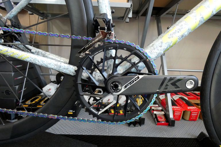 Used Specialized S-Works Tarmac SL8 - Shimano Dura-Ace Di2 2025 2025 Road & Gravel, Light Gray — image 12 of 28
