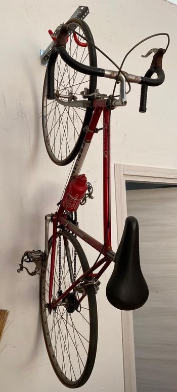 Used cerliani Cerliani Custom Campagnolo Record 1977 Road & Gravel, Red — image 2 of 4
