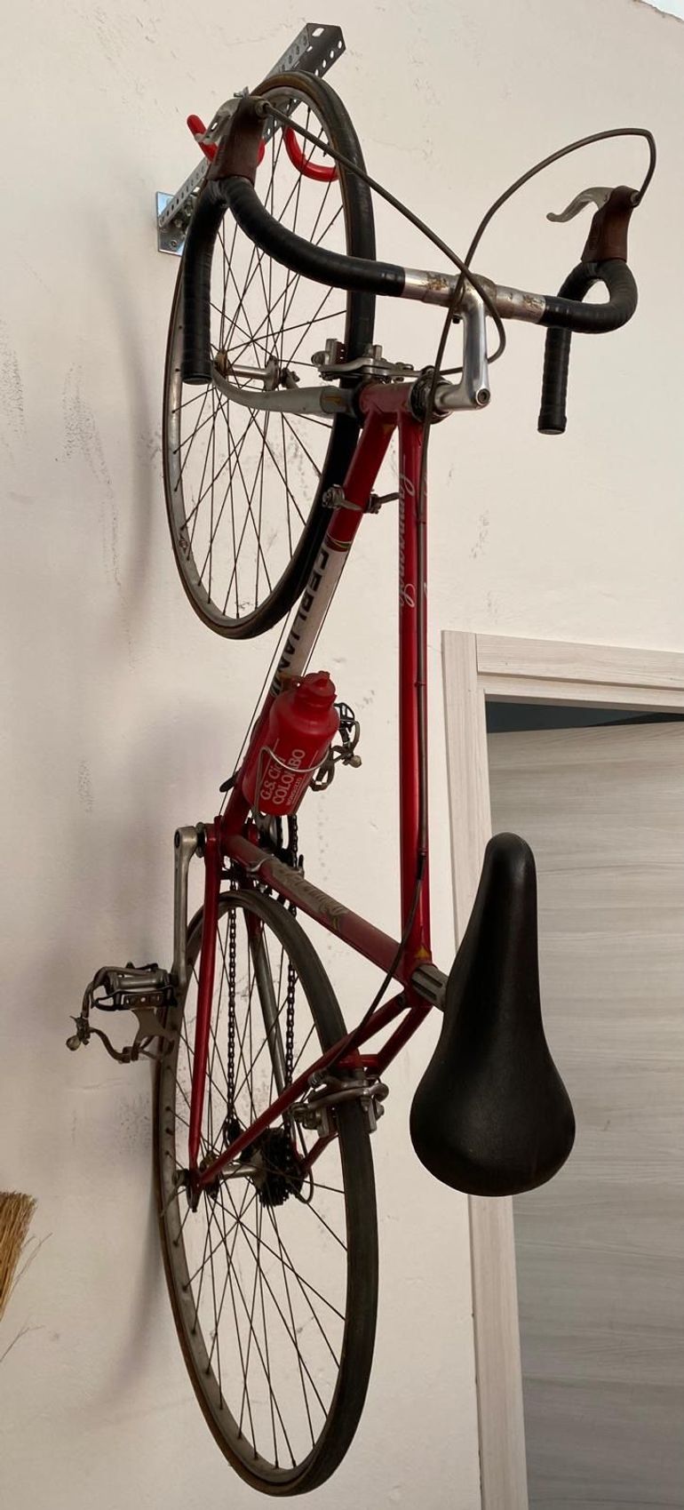 Used cerliani Cerliani Custom Campagnolo Record 1977 Road & Gravel, Red — image 2 of 4