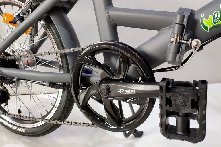 Used ivel Bici Elettrica Pieghevole IVel 2020 2020 Urban, Light Gray — image 2 of 8