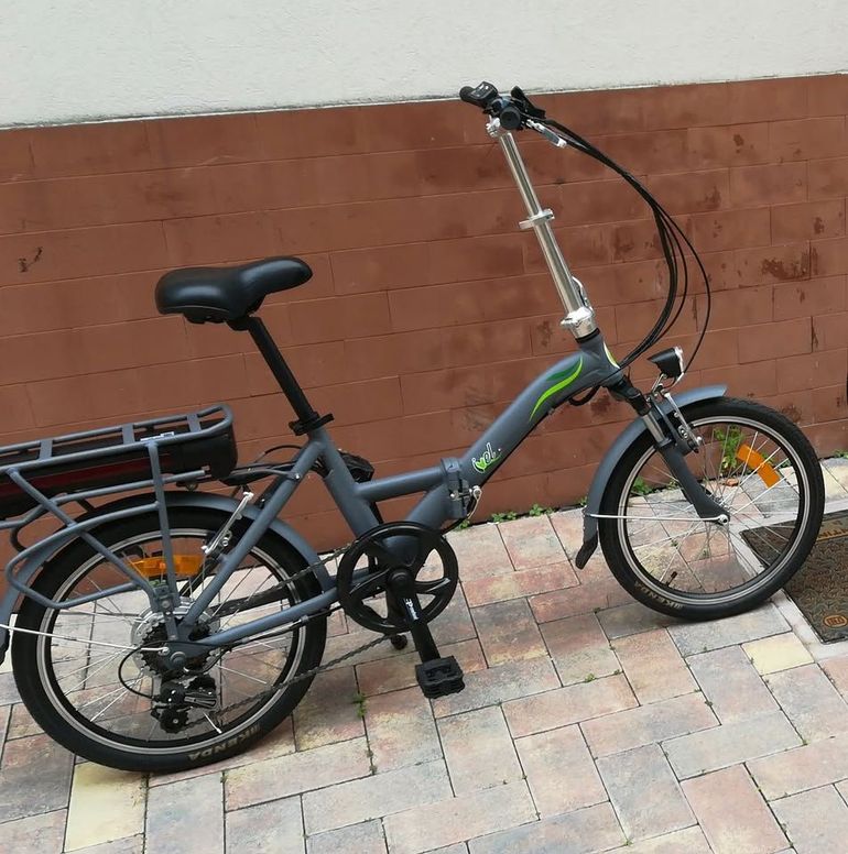 Used ivel Bici Elettrica Pieghevole IVel 2020 2020 Urban, Light Gray — image 4 of 8