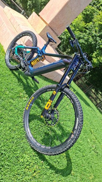Gebrauchtes Haibike Nduro 8 Freeride 2022 2022 Mountainbike, Violett, 29 — Bild 7 von 12