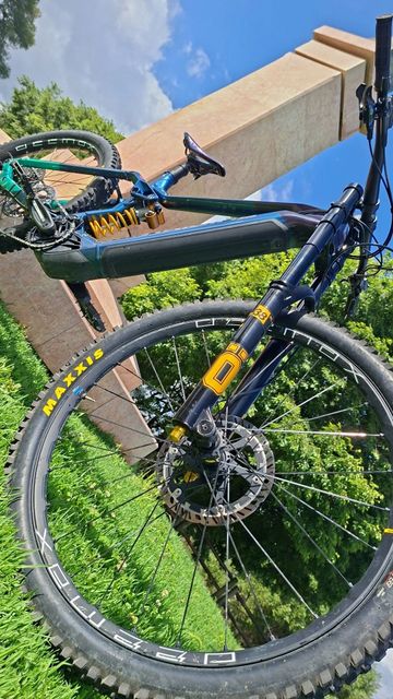 Gebrauchtes Haibike Nduro 8 Freeride 2022 2022 Mountainbike, Violett, 29 — Bild 10 von 12
