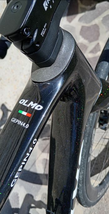 Used Olmo GEPIN 4.0 2022 Road & Gravel, Black — image 2 of 6