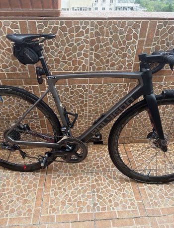 Used Polygon Strattos Shimano Ultegra Di2 2023 Road & Gravel, Light Gray — image 13 of 17