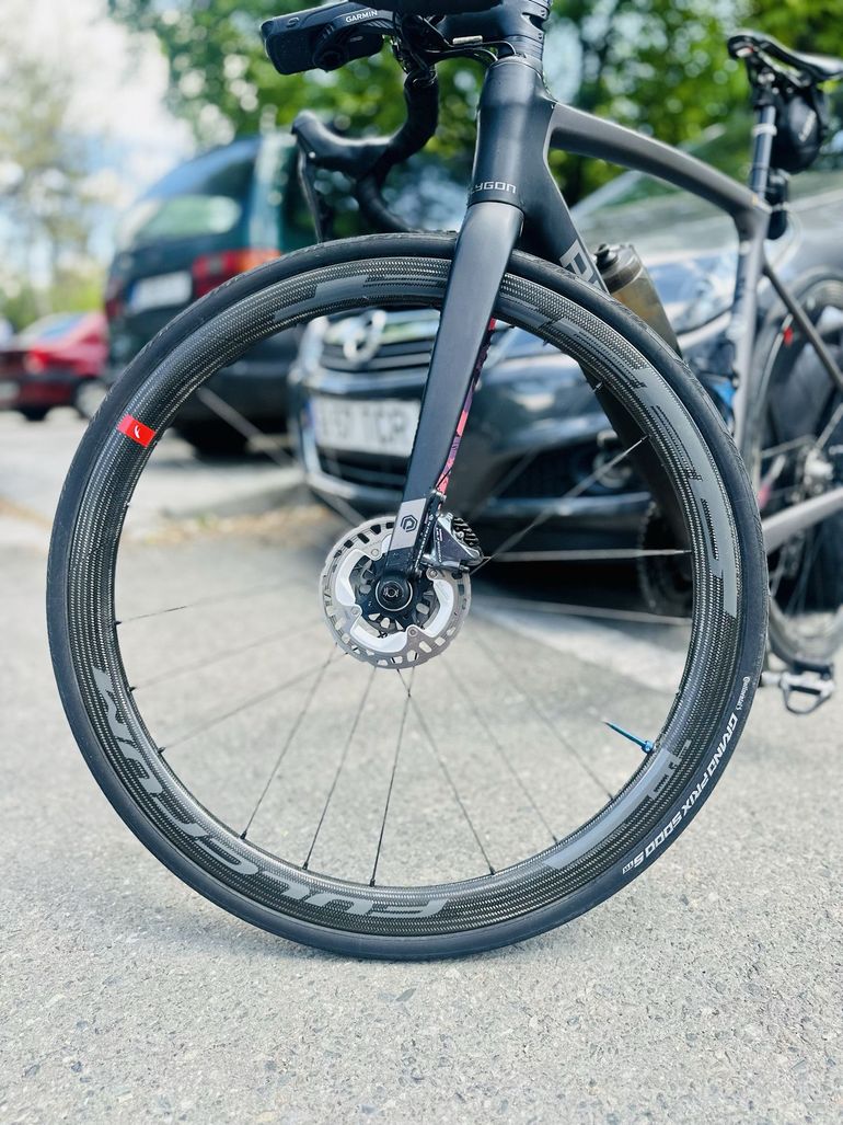 Used Polygon Strattos Shimano Ultegra Di2 2023 Road & Gravel, Light Gray — image 16 of 17