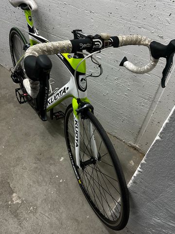 Kuota KIRAL Shimano Ultegra Di2 2017 Road & Gravel usato, Verde — immagine 3 di 6