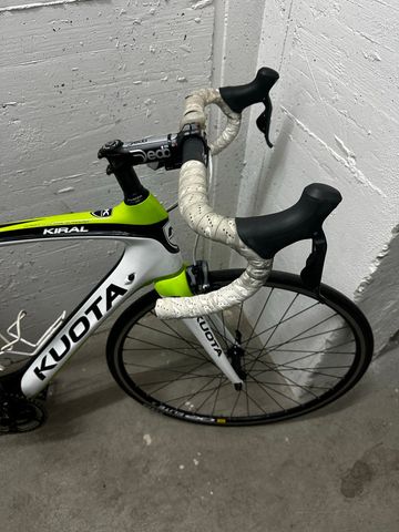 Kuota KIRAL Shimano Ultegra Di2 2017 Road & Gravel usato, Verde — immagine 2 di 6