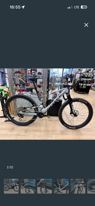 Used Scott Spark Sram Eagle Transmission XX 2025 MTB