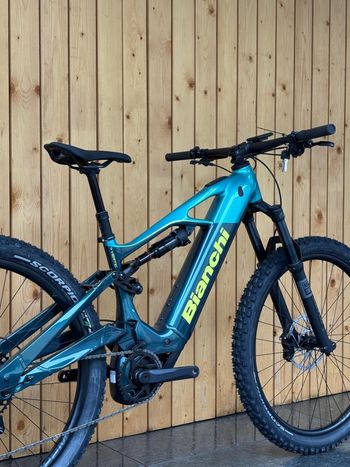Used Bianchi Bianchi E-Vertic FX 9.2 2025 Mountainbike, Green — image 3 of 4