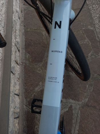 Used CUBE NUROAD 2024 2024 Road & Gravel, Blau — image 5 of 8